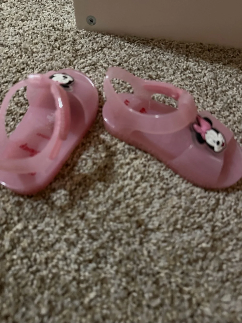 Old Navy Pink Minnie Mouse Jelly Sandals